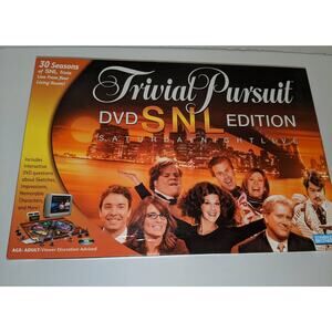 Trivial Pursuit SNL Saturday Night Live DVD Edition Game Complete Never Played